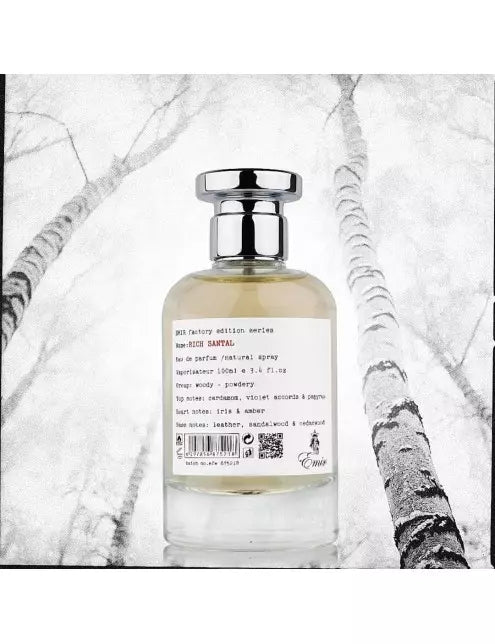 Δείγμα Paris Corner Rich Santal Factory Edition Emir EDP 2ml