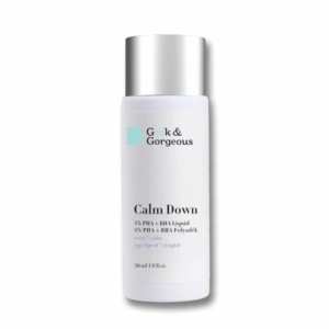 Geek & Gorgeous Calm Down 4% Aha + Bha Liquid ,30ml
